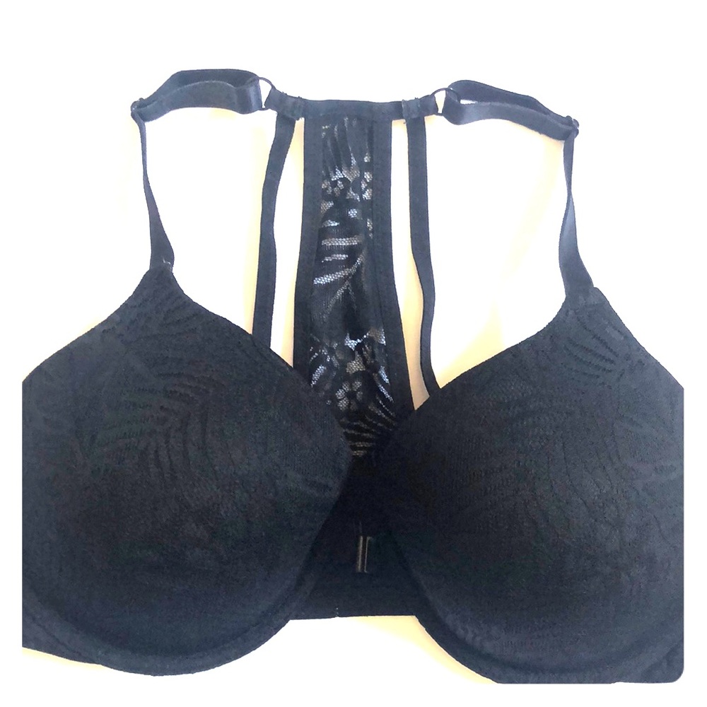 Victoria’s Secret PINK racerback black bra 36dd